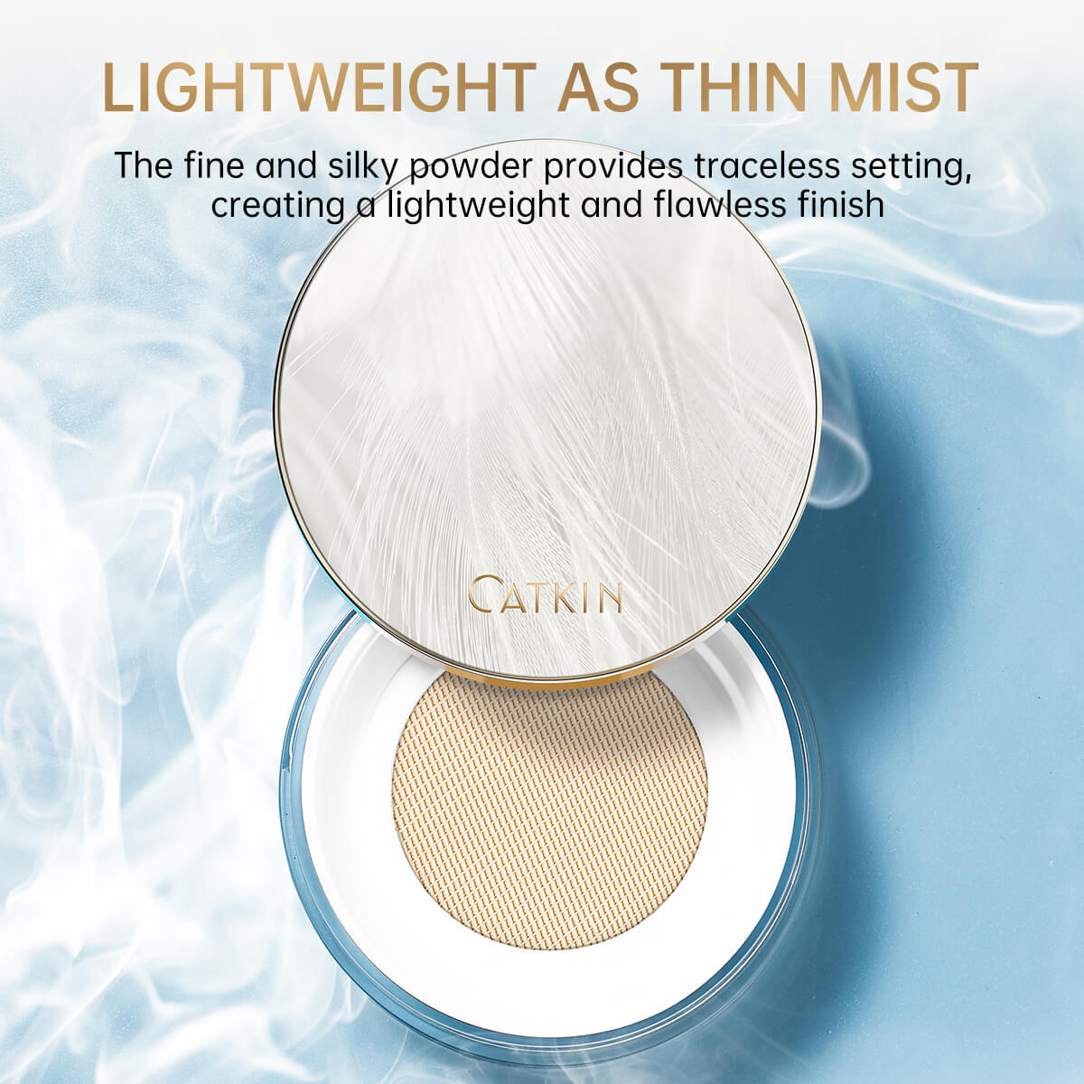 CATKIN Chic Luxury Loose Baking Setting Powder Oil Control Longwear Makeup Setting Powder