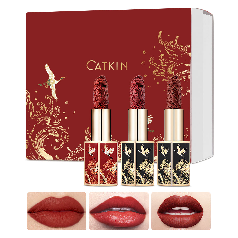 CATKIN Rouge Carving Lipstick Set 3pcs Lipsticks