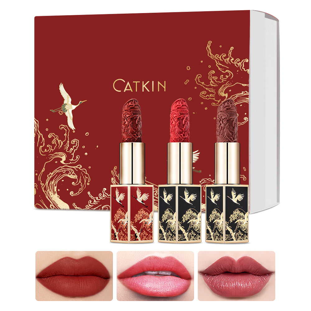 CATKIN Rouge Carving Lipstick Set 3pcs Lipsticks