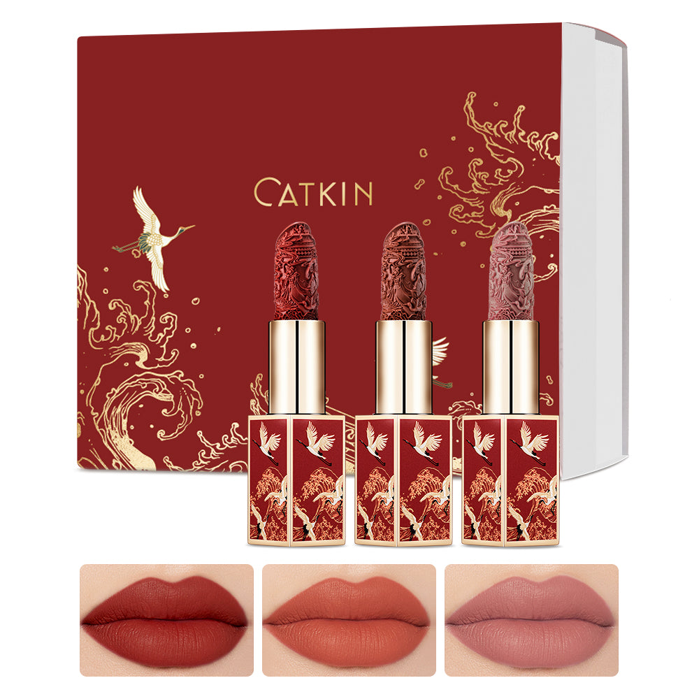 CATKIN Rouge Carving Lipstick Set 3pcs Lipsticks