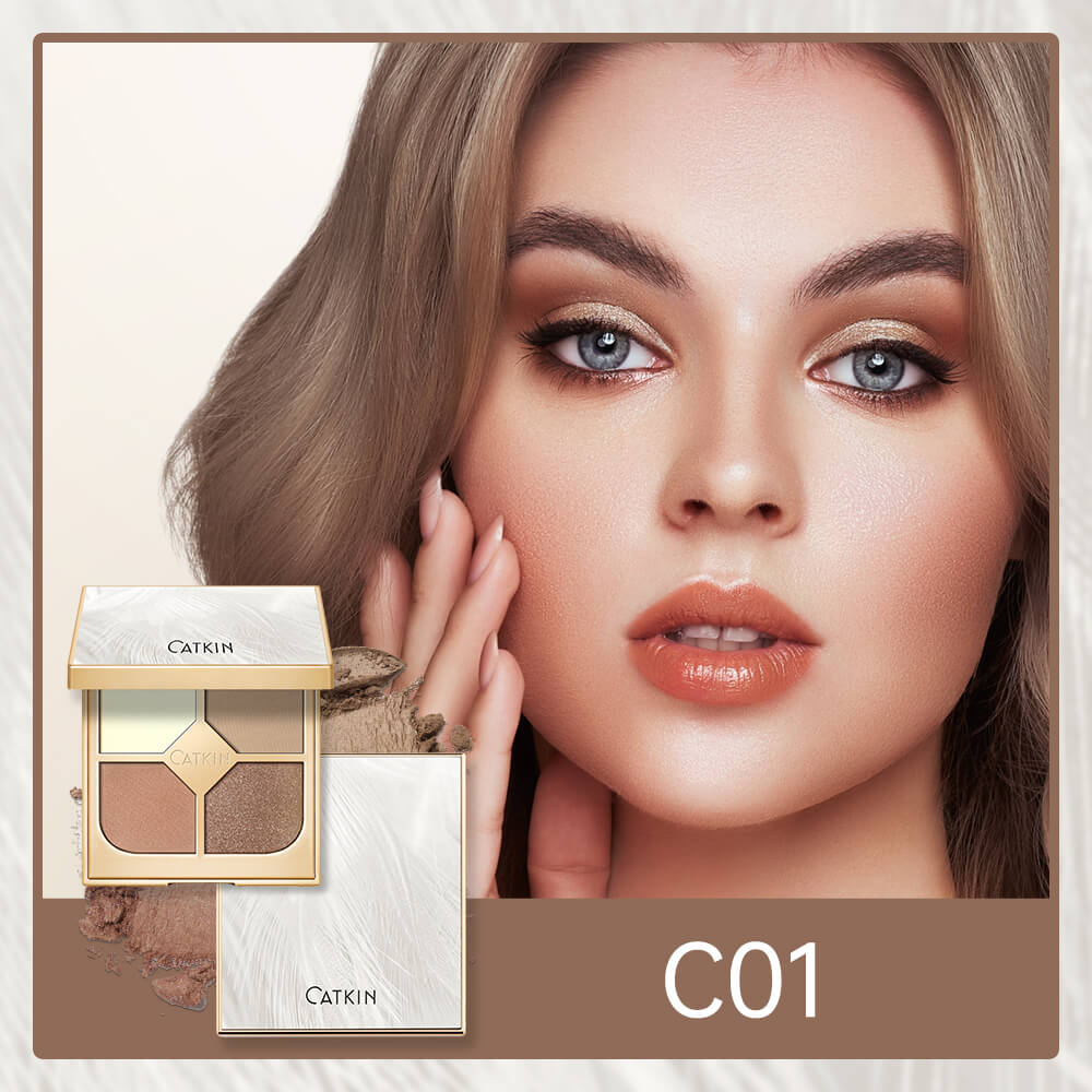 CATKIN Gilt Luxury Shimmer Quad Eyeshadow Palette