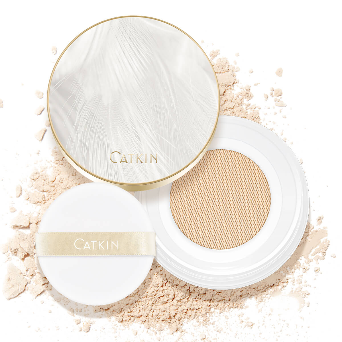 CATKIN Chic Luxury Loose Baking Setting Powder Oil Control Longwear Makeup Setting Powder