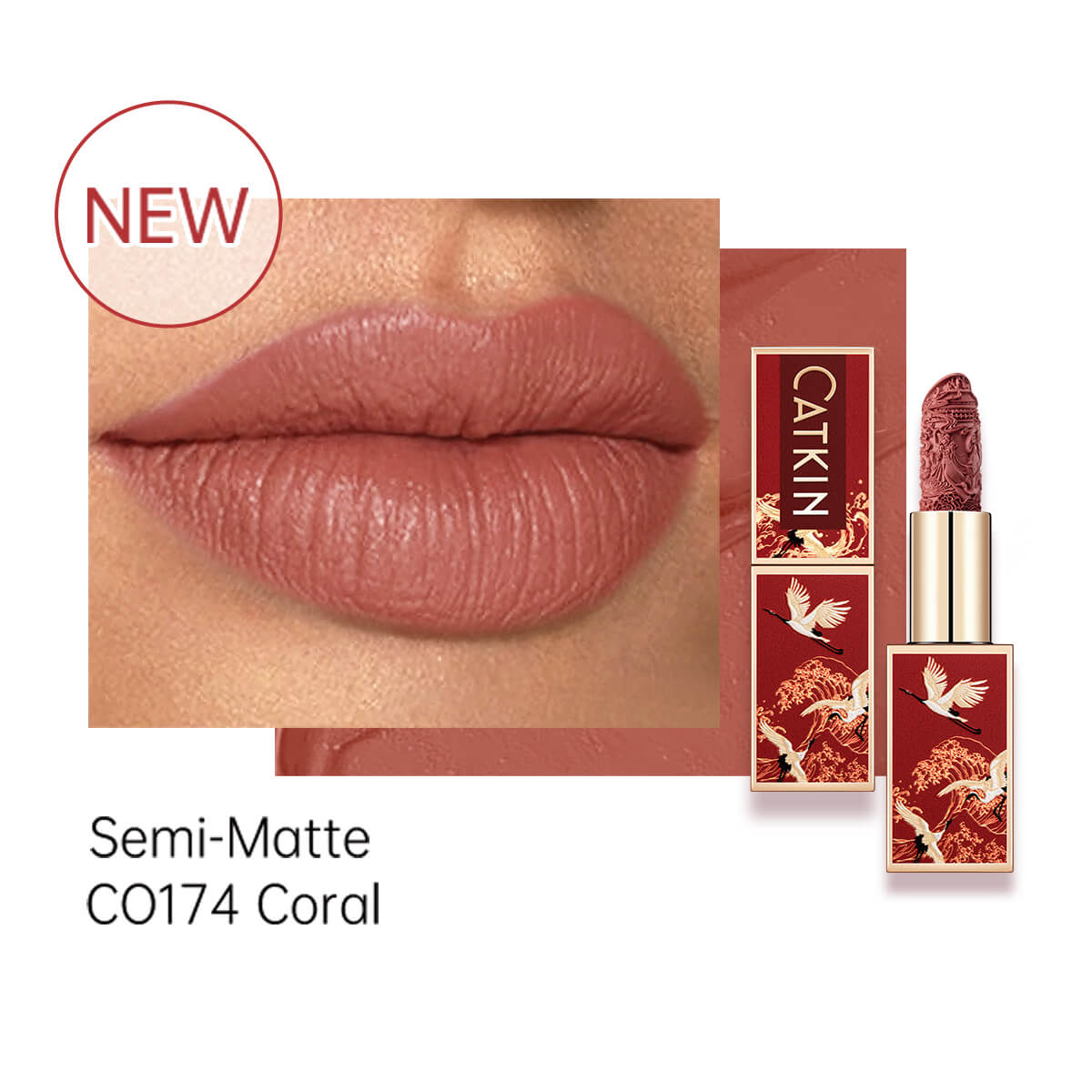 CATKIN Rouge Carving Lipstick